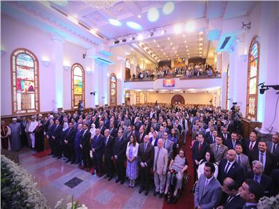 "الهجرة" تشارك في احتفال الطائفة الإنجيلية في مصر بعيد القيامة المجيد