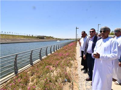 وزير الإسكان بسلطنة عمان يزور مشروعات العاصمة الإدارية الجديدة 