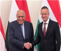 وزير الخارجية يجري مباحثات مع وزير خارجية المجر ببودابست
