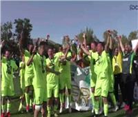 رباعي مصري يشارك في فوز باوك اليوناني بدوري أبطال أوروبا لكرة القدم للصم
