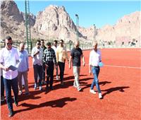 وزير الرياضة يتفقد مركز شباب سانت كاترين بمحافظة جنوب سيناء