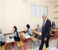 وزير التعليم يتابع امتحانات صفوف النقل بزهراء العاصمة