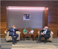 الامين العام لجامعة الدول العربية يلتقي وزير. خارجية الجزائر