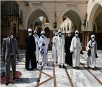  أئمة وواعظات أوقاف مصر والسودان يؤدون صلاة الجمعة بمسجد السيدة «نفيسة »