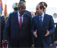  زيارة الرئيس الجيبوتي تفتح ملف «التحديات المشتركة» ونشاط «الشركات المصرية» في مشروعات البني التحتية 