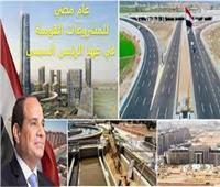 مشروعات البني التحتية قاطرة التنمية في مصر 