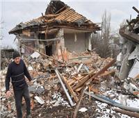 القوات الأوكرانية تقصف قرية ميخائيلوفكا بقذائف "غراد"