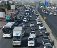 كثافات مرورية مرتفعة بشوارع الجيزة وسط انتشار أمني لرجال المرور 