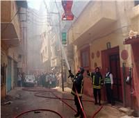 الحماية المدنية تعلن السيطرة على حريق بعقار فى دمنهور 