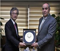 وزير الطيران يبحث مع سفير اليابان تعزيز التعاون فى مجال النقل الجوي