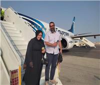  بعد توقف دام 7 سنوات.. وصول أولى رحلات مصر للطيران من ليبيا إلى شرم الشيخ 