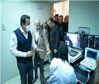 وزير الصحة :رفع كفاءة غرف الإقامة الداخلية وساحات انتظار المرضى بمستشفى الحسينية
