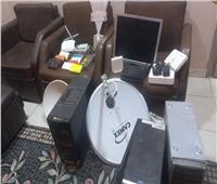 ضبط شرقاوي أنشأ محطة بث تليفزيوني بدون ترخيص
