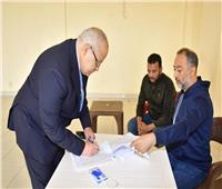 رئيس جامعة القاهرة يدلي بصوته في انتخابات الرئاسة