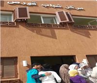 فحص 1076 حالة بقرية قورص في قافلة طبية لجامعة المنوفية