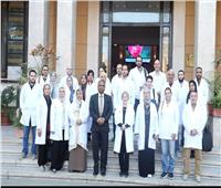 القافلة الطبية لـ«قومي البحوث» تقدم خدماتها لـ٢٨٠٠ مستفيد من قرية أوسيم بالجيزة