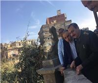 "الآثار" تتابع آخر مستجدات مشروع ترميم قصر حبيب باشا بالسكاكيني