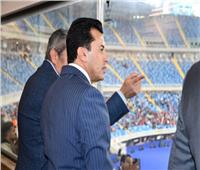 وزير الرياضة يشهد افتتاح بطولة كأس عاصمة مصر ضمن سلسلة الفيفا