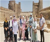 جامعة القاهرة تنظم زيارتين  لمجموعة من طلابها لبعض المناطق الأثرية ومسشفى57357