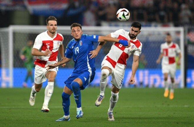 مباراة إيطاليا وكرواتيا في يورو 2024
