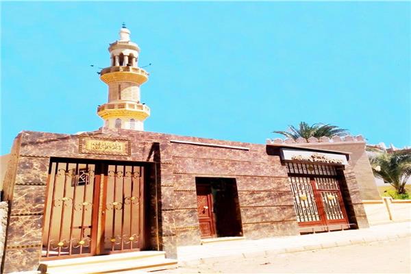 أحد المساجد التى تم افتتاحها بالغربية