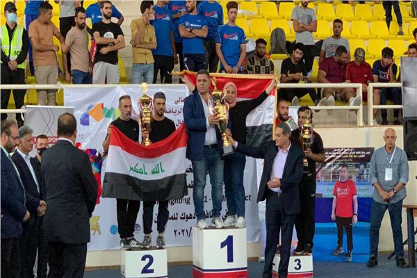 المنتخب المصري للكيك بوكسينج الفائز بالبطولة