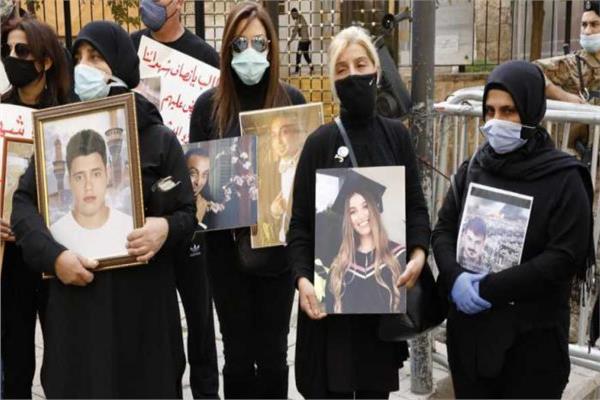 احتجاجات اهالي مرفأ لبنان