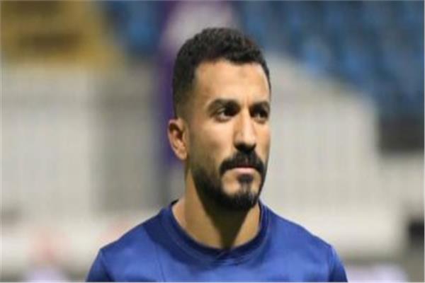 حسام عرفات لاعب الفريق الأول لكرة القدم بنادي إنبي