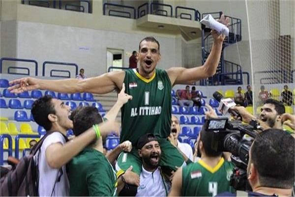 إسماعيل أحمد قائد فريق  كرة السلة بنادى الاتحاد السكندرى