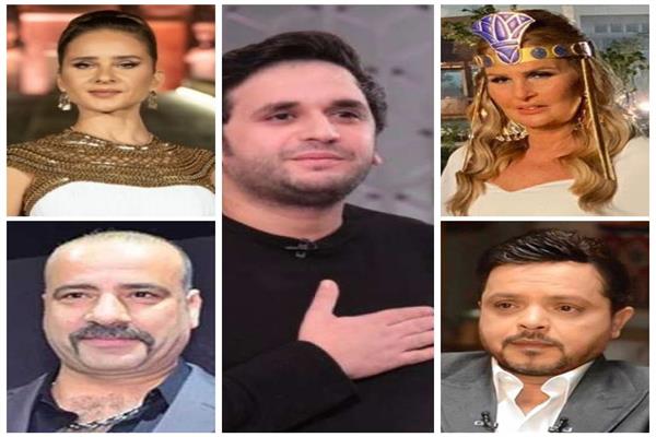 يسرا- هنيدي- خاطر- نيلي - سعد