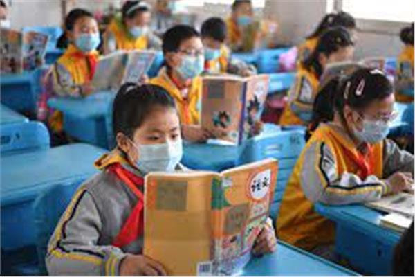 طلاب مدارس فى الصين 