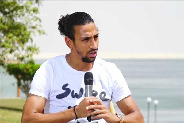 محمد دبش لاعب نادي البنك الأهلي