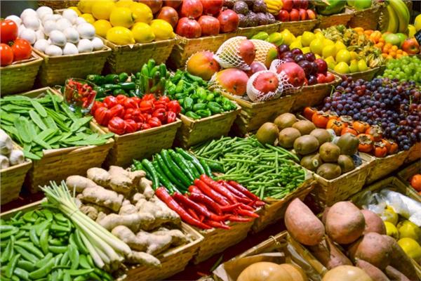 أنخفاض أسعار الخضروات والفاكهة