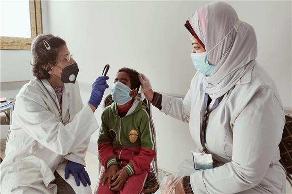  القافلة الطبية والعلاجية بقرية الشيخ عبادة