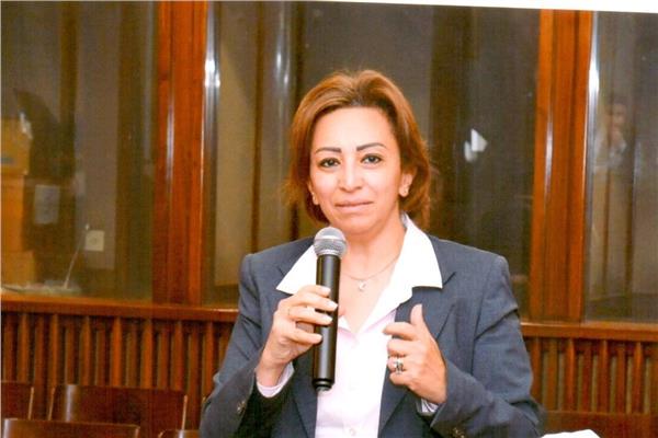 النائبة مها عبد الناصر عضو الحزب المصري الديمقراطي الاحتماعي