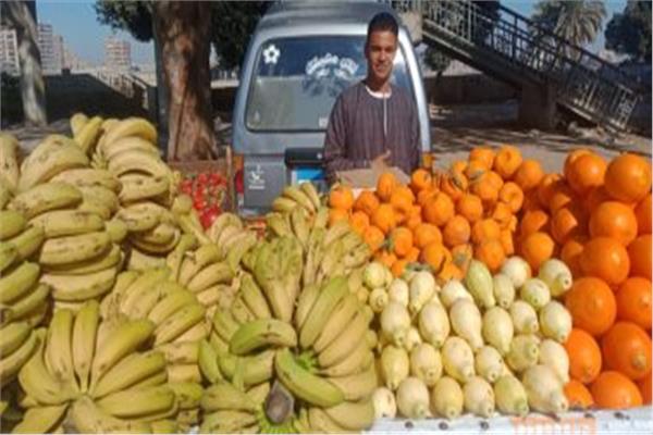 اسعار الفاكهة في المنيا ثابته بدون زيادات لقرب انتهاء موسم الحصاد