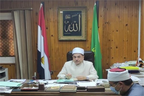 الشيخ صفوت أبوالسعود وكيل وزارة الأوقاف بالقليوبية