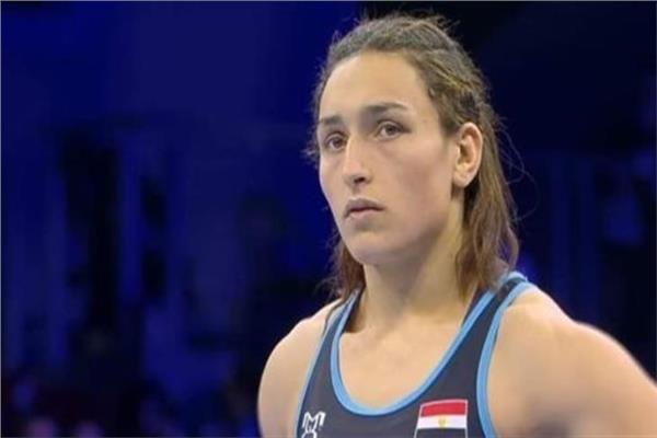 سمر حمزة لاعبة منتخب المصارعة