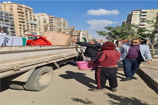 حملة مكبرة لرفع الإشغالات المخالفة،حي شرق مدينة نصر