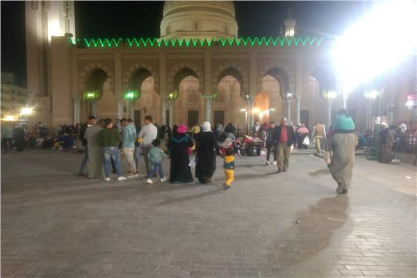 صلاة التروايح بمسجد السيد البدوى