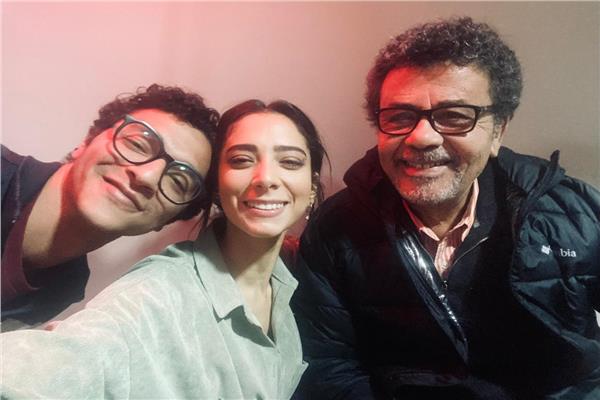 داليا شوقي مع المخرج عمرو عرفة