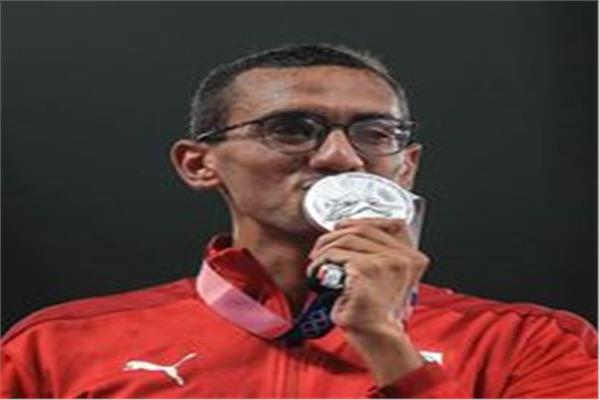 أحمد الجندي لاعب منتخب مصر للخماسي الحديث