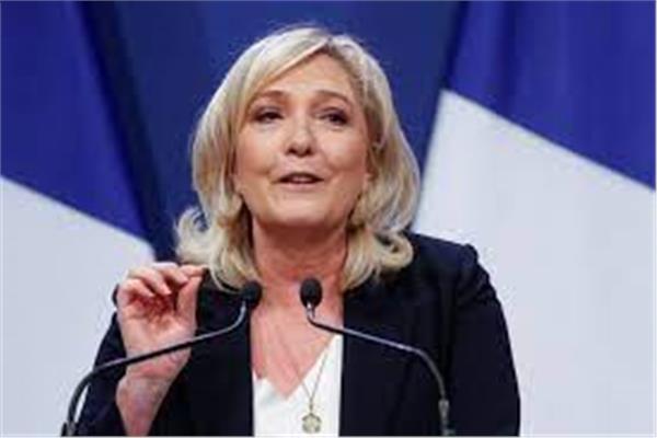مارين لوبان مرشحة الرئاسة الفرنسية 