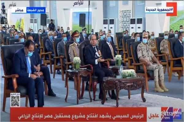 الرئيس عبد الفتاح السيسي أنه في تحدى لتلبية مطالب الشعب والوطن 