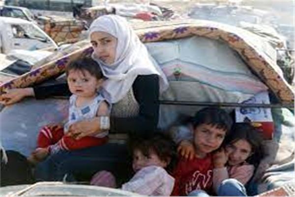 عائلة سورية لاجئة في معسكرات لبنان