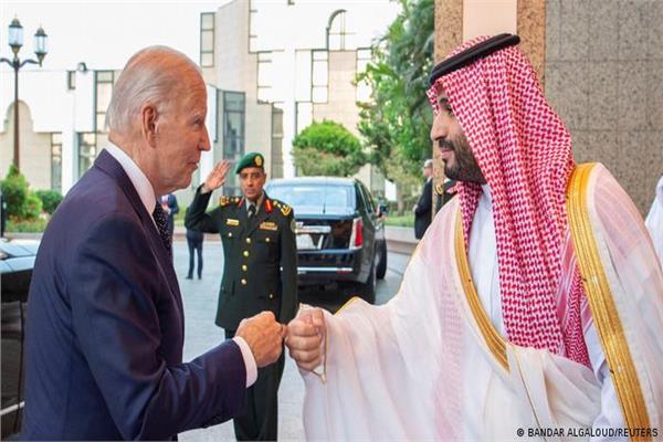 بايدن وولي العهد السعودي الأمير محمد بن سلمان