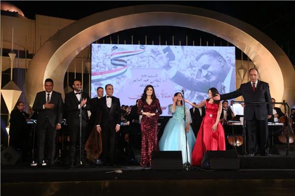 الموسيقى العربية تثير الحماسة فى احتفالية الاوبرا بثورة يوليو 