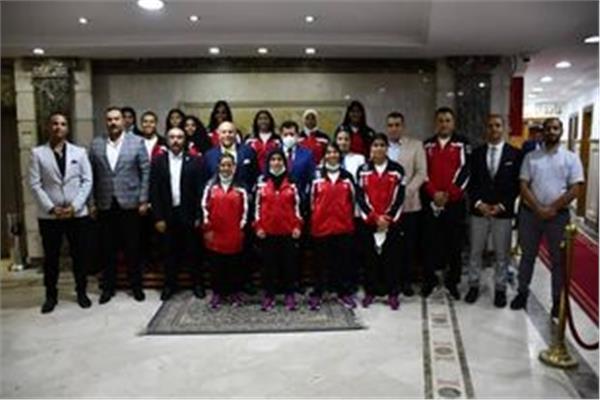 بعثة منتخب الاولمبياد الخاص للمصري