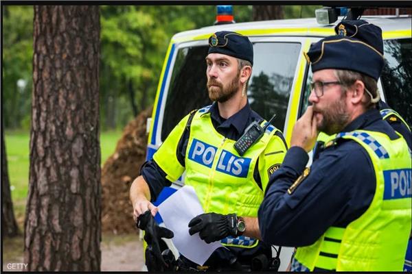 عناصر من الشرطة السويدية