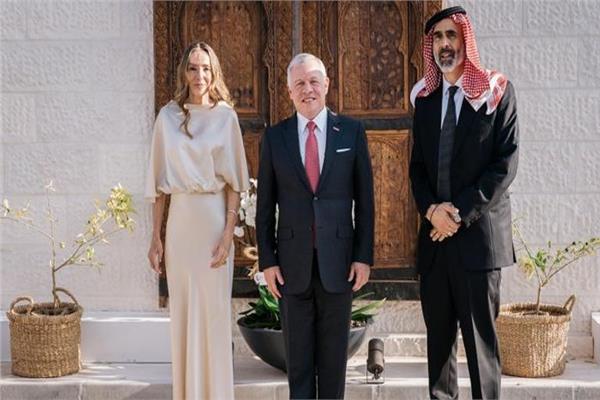 ملك الأردن يحضر زفاف الأمير غازي